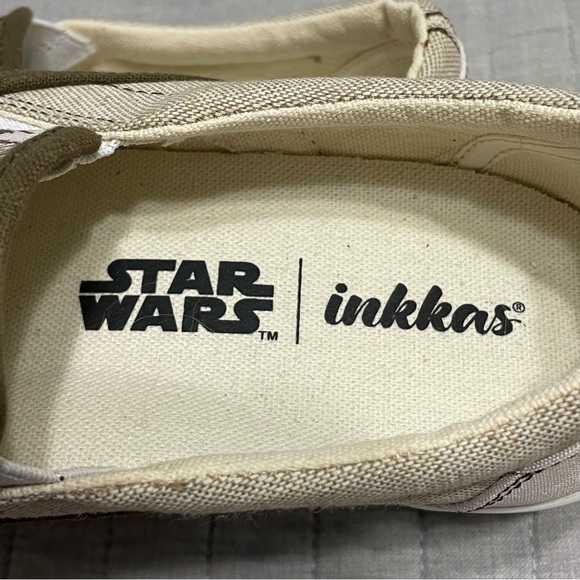 Inkkas Star Wars Slip-On Canvas Loafers “The Future Is Female” W9/M7 Princess - Picture 2 of 12